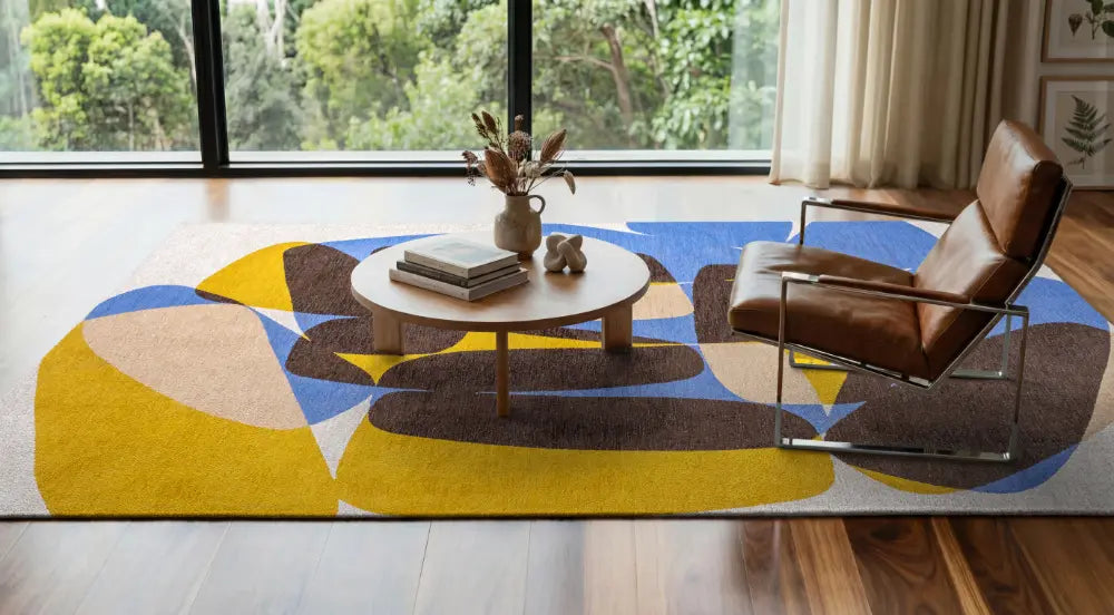 STONES SUNNY BLUE 2085 Washable and Indoor/Outdoor