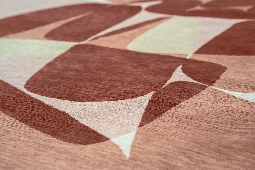 STONES Cherry Mocha 2088 Washable and Indoor/Outdoor