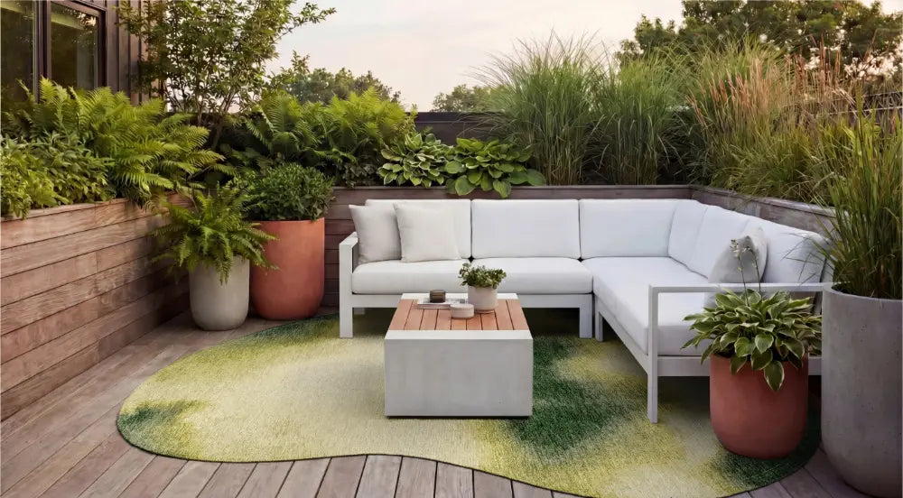 AQUARELLE LEAF 2092 Washable and Indoor/Outdoor