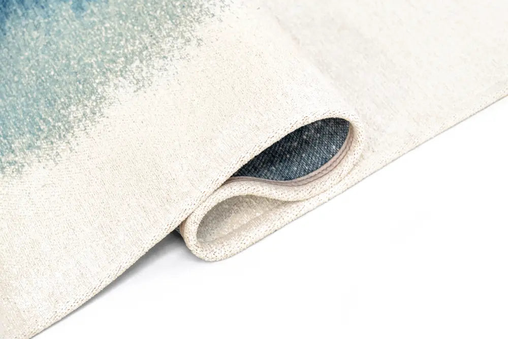 DROP DREAM in BLUE 2102 Washable and Indoor/Outdoor