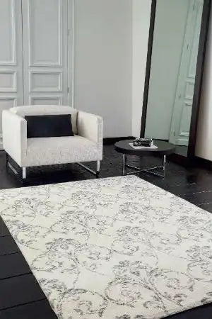 Mastercraft chelsea 2208 102 Ivory  Wool Rug.