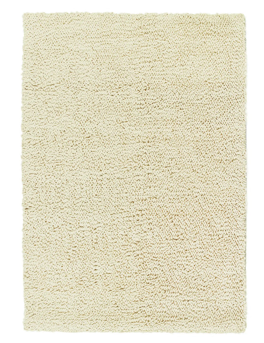 Rug Guru union ivory Ivory Living Room Wool Rug.