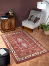 URCO orient urco 2520 terracotta Orange, Red Living Room Moroccan Rug.