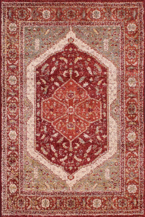 URCO orient urco 2529 red Multicoloured, Red Living Room Moroccan Rug.