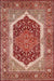 URCO orient urco 2529 red Multicoloured, Red Living Room Moroccan Rug.