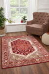 URCO orient urco 2529 red Multicoloured, Red Living Room Moroccan Rug.