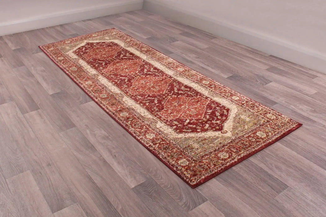 URCO orient urco 2529 red Multicoloured, Red Living Room Moroccan Rug.