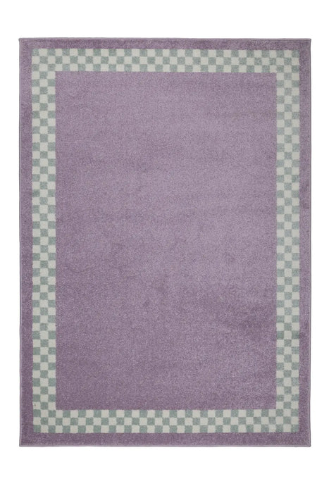 Echo CHEQ BORDER LILAC