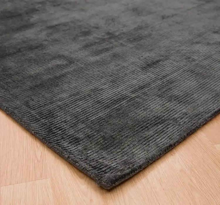 Asiatic reko charcoal Grey Living Room Geometric Rug.