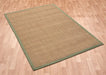Asiatic sisal linen sage Green Living Room Natural Fibre Rug.