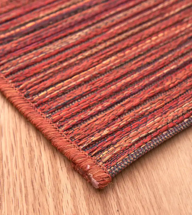 Mastercraft brighton 098 0122 1000 99 Red Living Room Flat Weave Rug.