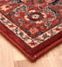 Mastercraft kashqai 4354 300 red Red Living Room Wool Rug.