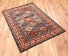 Mastercraft kashqai 4306 400 Green, Red Living Room Wool Rug.