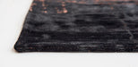 Louis de Poortere mad men griff 8925 soho copper Grey, Black, Orange Living Room Flat Weave Rug.