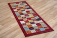 Mastercraft woodstock 32036 8312 Multicoloured, Red Living Room  Rug.