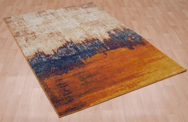Asiatic nova nv04 orange multi Multicoloured, Orange Living Room  Rug.
