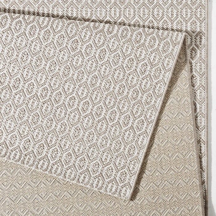 NorthRugs meadow coin grey Grey Living Room Striped Rug.