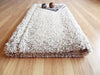 Mastercraft twilight 39001 2211 linen white Beige Living Room Shaggy Rug.