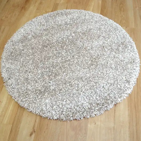 Mastercraft twilight 39001 2211 linen white Beige Living Room Shaggy Rug.