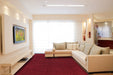 Asiatic ritchie red Red Living Room Shaggy Rug.