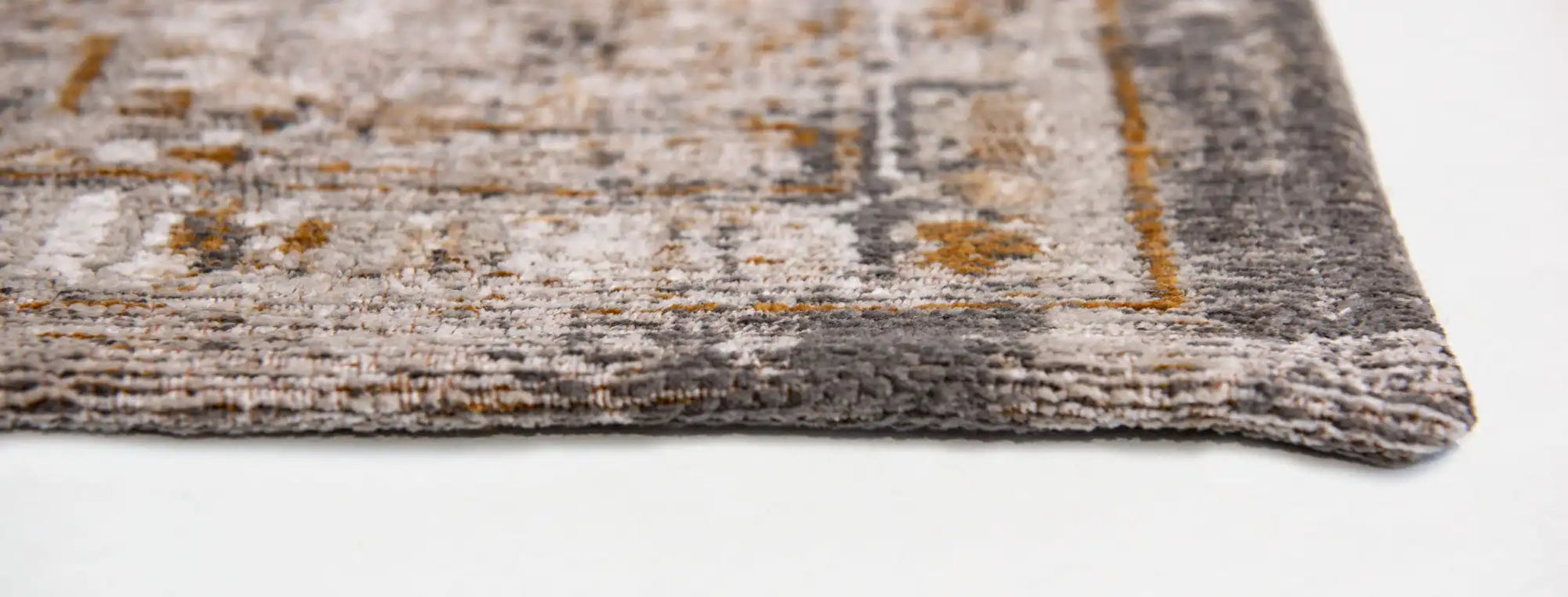 Louis de Poortere antiquarian 8884 ushak suleimangrey Beige Living Room Flat Weave Rug.