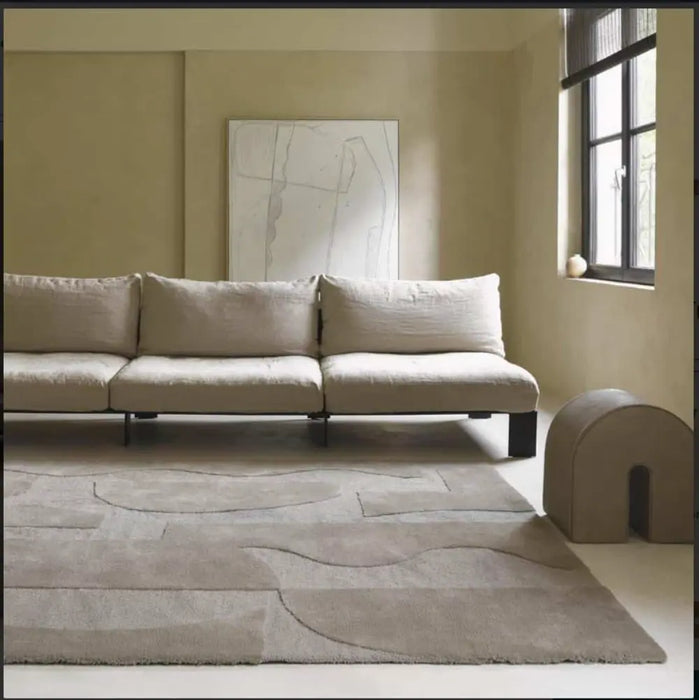 Mural Form Cement 121134 Rug