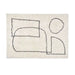 Origins artisan origins picasso Grey, Ivory Living Room Shaggy Rug.