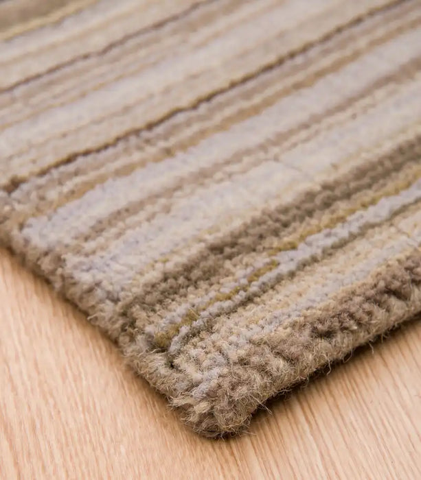 Asiatic pimlico natural Brown, Beige Living Room Wool Rug.