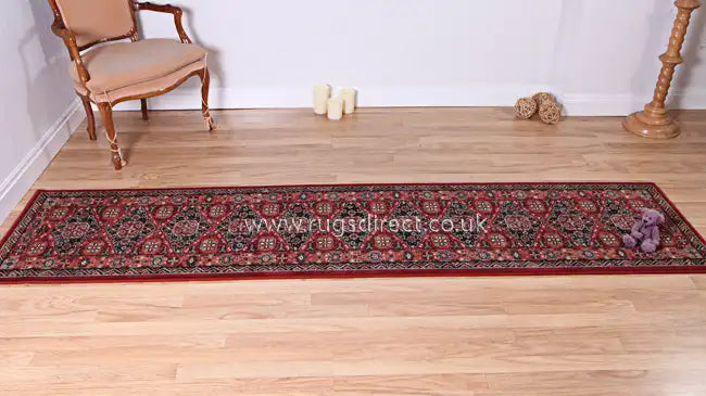 Mastercraft kashqai 4308300 Red Living Room Wool Rug.