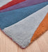 Asiatic funk funk triangles Multicoloured Living Room Wool Rug.