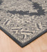 Asiatic bronte shadow charcoal beige Grey, Beige Living Room Wool Rug.