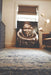 Rug Guru persia guru midnight and oyster Blue, Ivory Living Room  Rug.