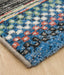 Mastercraft woodstock 032 0932 6354 Blue, Multicoloured Living Room  Rug.
