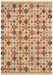 Asiatic kelims traditional and modern km 05 Orange Living Room Wool Rug.