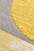 Mastercraft city a66109 ak700 Grey, Yellow, Multicoloured Living Room Floral Rug.
