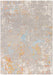 Mastercraft city 466117 ak990 Grey, Multicoloured Living Room Floral Rug.
