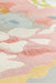 Mastercraft city 466118 ak990 Multicoloured Living Room Floral Rug.