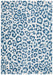 Mastercraft city 466152 ak100 Blue Living Room Floral Rug.