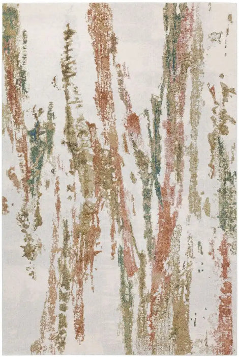 Mastercraft stella 47202 jc991 Multicoloured, Orange Living Room Wool Rug.