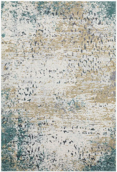 Mastercraft stella 47205 jc900 Blue, Multicoloured Living Room Wool Rug.