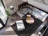 Asiatic ritchie charcoal Black Living Room Shaggy Rug.