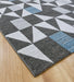 Mastercraft liberty 34002 3151 Grey, Ivory, Multicoloured Living Room Floral Rug.