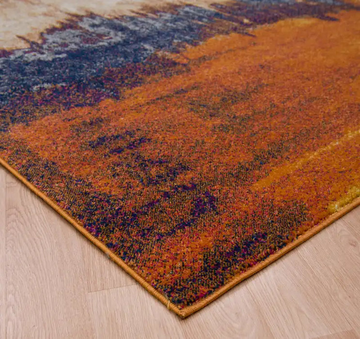 Asiatic nova nv04 orange multi Multicoloured, Orange Living Room  Rug.