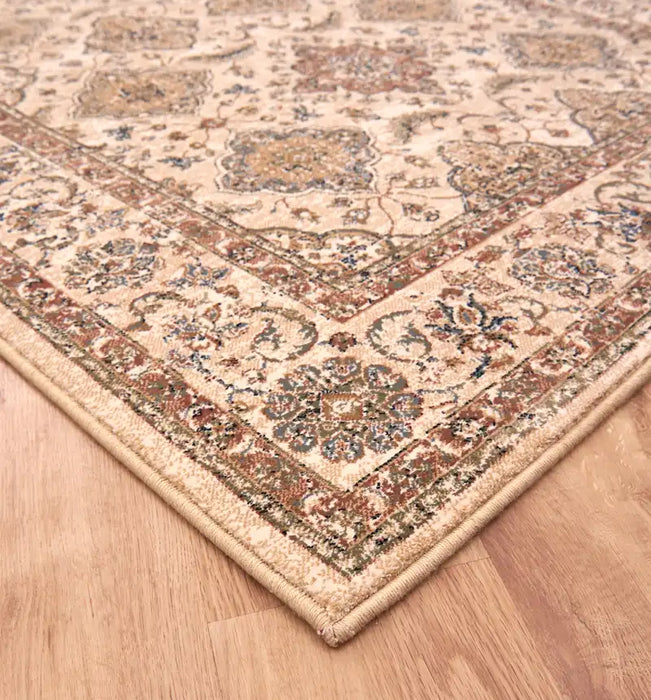 Mastercraft da vinci 57163 6464 cream beige Beige, Ivory Living Room  Rug.