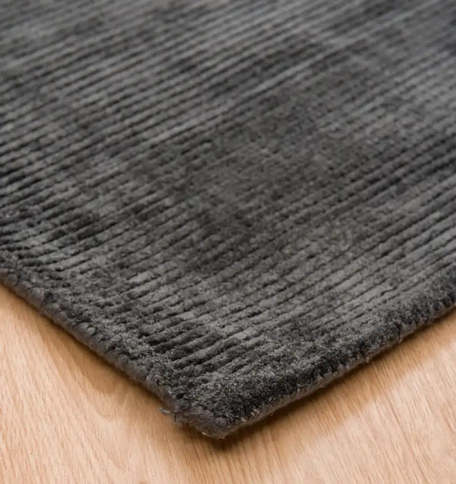 Asiatic reko charcoal Grey Living Room Geometric Rug.