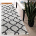Serdim Rugs marrakesh 520 dark cream Grey, Cream Living Room Geometric Rug.