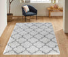 Serdim Rugs marrakesh 520 light cream Grey, Cream Living Room Geometric Rug.