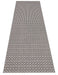 NorthRugs meadow coin black Black Living Room Striped Rug.
