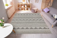 Asiatic varanda va01 natural diamond Brown Living Room Geometric Rug.