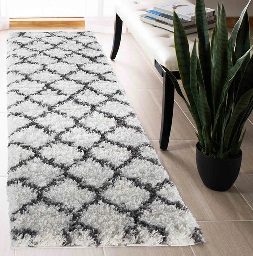 Serdim Rugs marrakesh 525 dark cream Grey, Cream Living Room Geometric Rug.